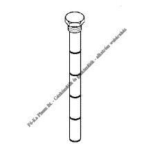 Bosch Anód D26x400mm G1" 63011400