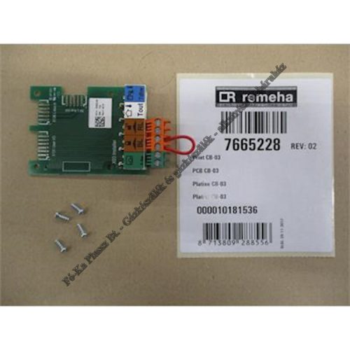 Remeha Calenta ACE PCB CB-03 csatlakozó kártya 7665228