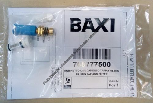 BAXI feltöltő csap szerelvényezés (Régi: 766947000) 768777500