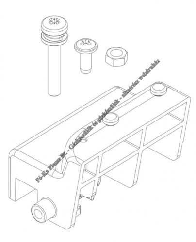 Bosch Tágulási tartály tartó 8737602308